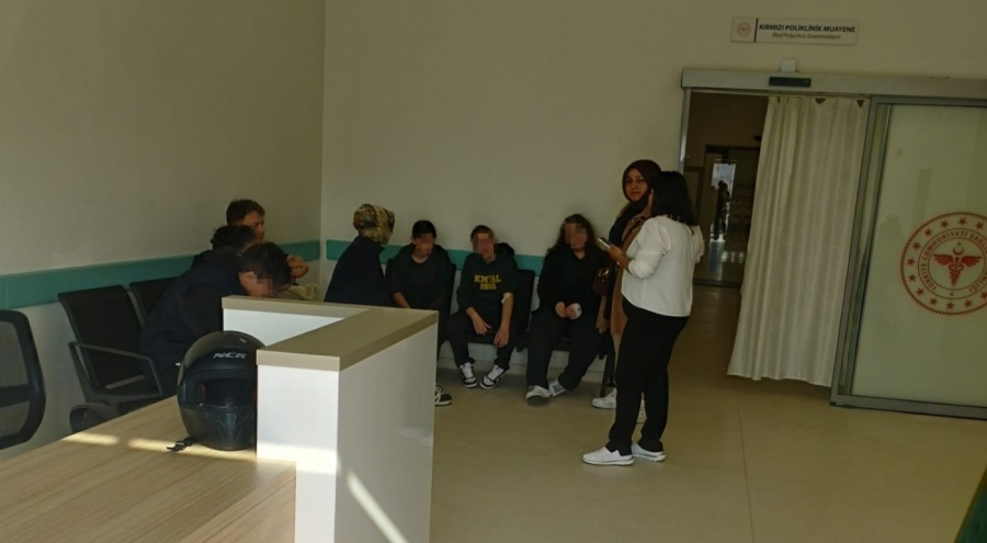 Tekirdağ'da 11 öğrenci hastanelik oldu