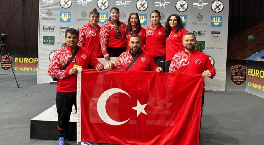 Avrupa Gençler ve 23 Yaş Altı Halter Şampiyonası'nda milli sporcular 8 madalya kazandı