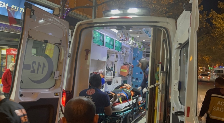 Tekirdağ'da motosikletli metrelerce sürüklendi