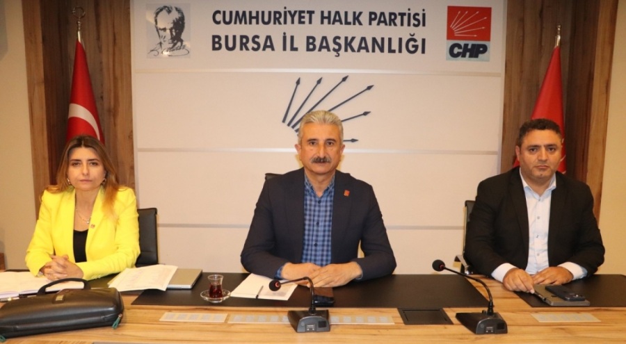 CHP Bursa İl Yönetiminde  görev dağılımı gerçekleşti