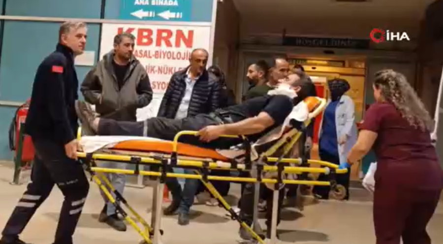 Bursa'da korkunç kaza! Demir parçası yüzüne saplandı