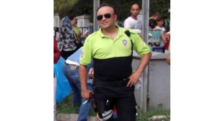 Muğla'da polis memuru kalbine yenik düştü