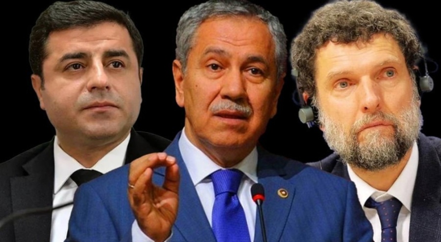 Bülent Arınç: 'Demirtaş ve Kavala'yı cezaevinde ziyaret edeceğim'