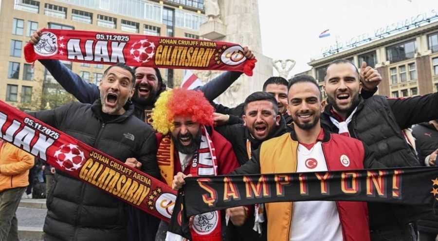 Ajax maçı öncesi 8 Galatasaray taraftarına gözaltı