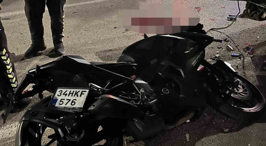 Amatör futbolcu motosiklet kazasında can verdi