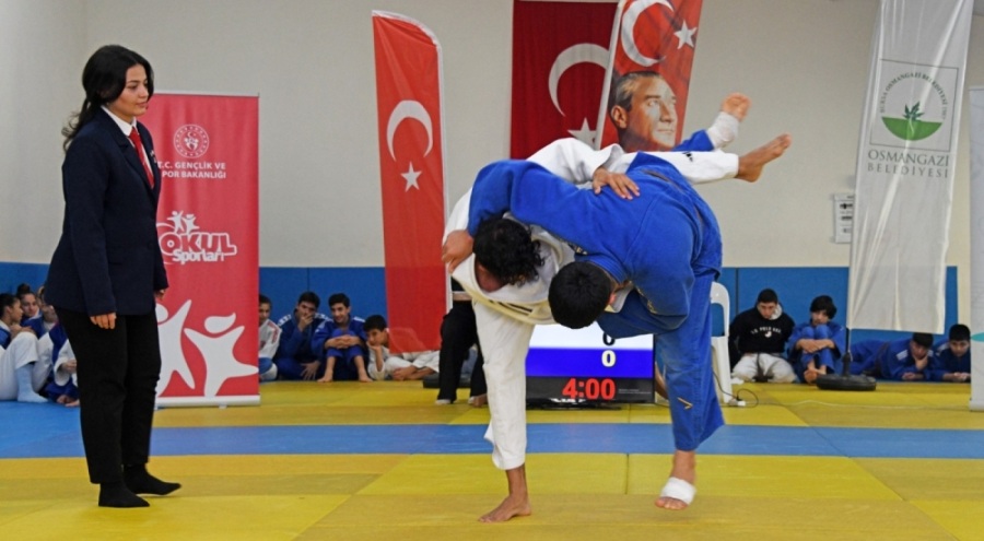 Osmangazili Judocular madalyaya doydu