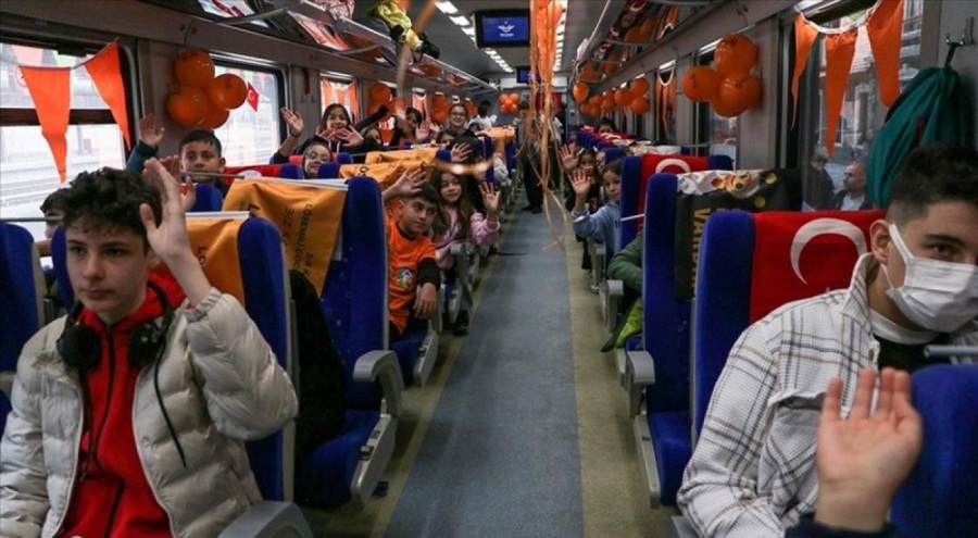 "Umut Treni" lösemili çocuklar için yola çıktı