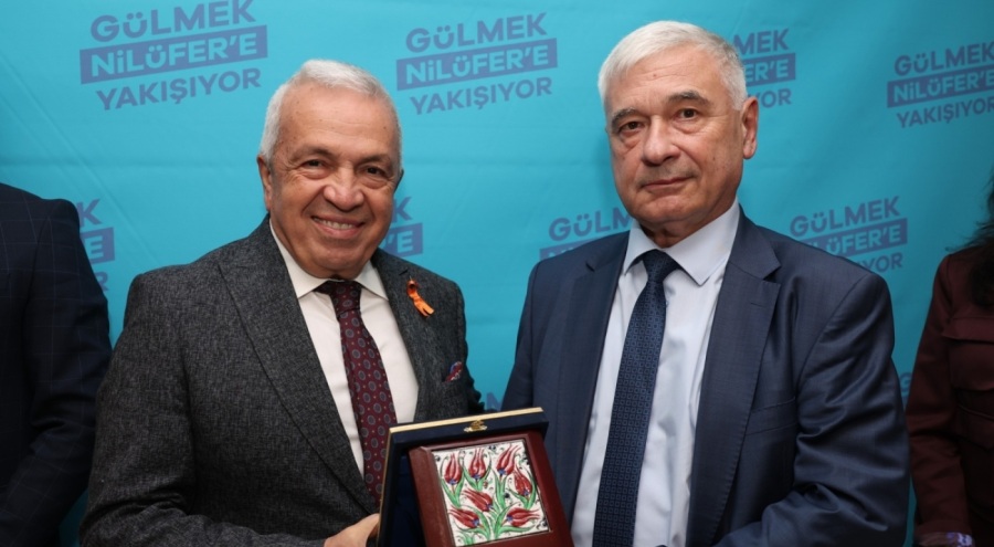 Bulgar heyetten Nilüfer Belediye Başkanı Şadi Özdemir'e ziyaret