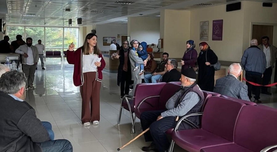 Orhaneli'de Hasta Hakları Günü etkinliği düzenlendi