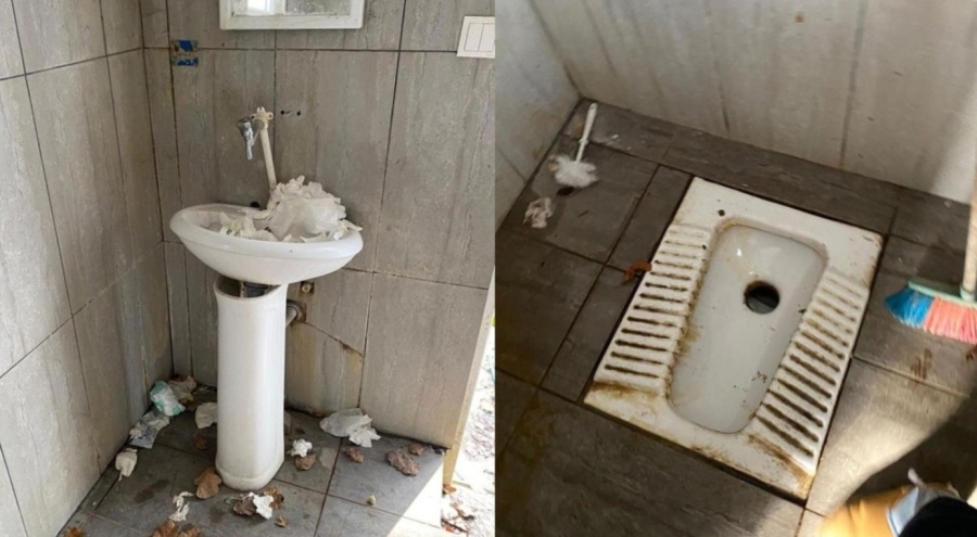 Türbede kadınlar tuvaleti görüntüleri tepki çekti