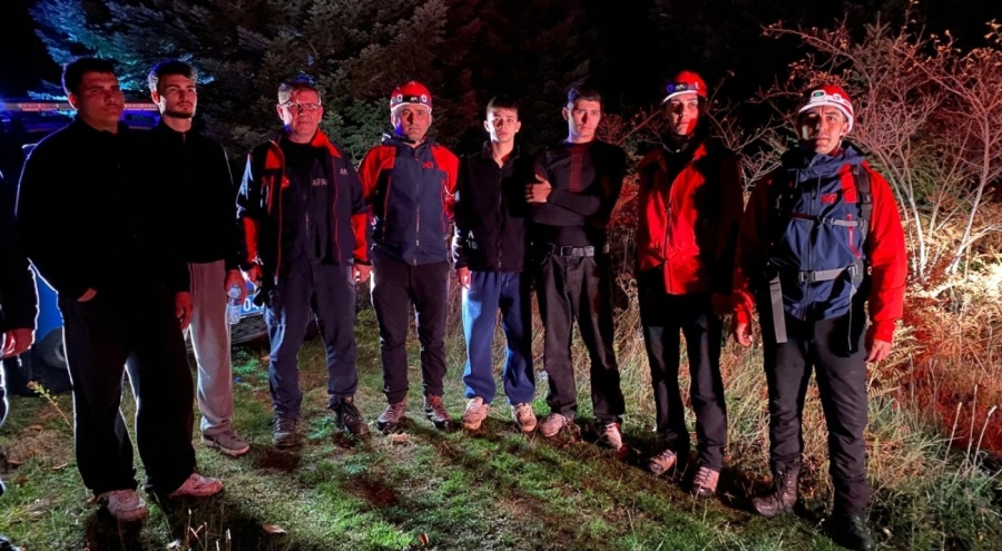 Bursa Uludağ'da kaybolan 4 çocuk 5 saat sonra bulundu