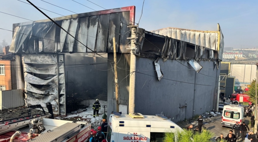 Kocaeli'de parfüm imalathanesinde yangın faciası! 6 kişi hayatını kaybetti...