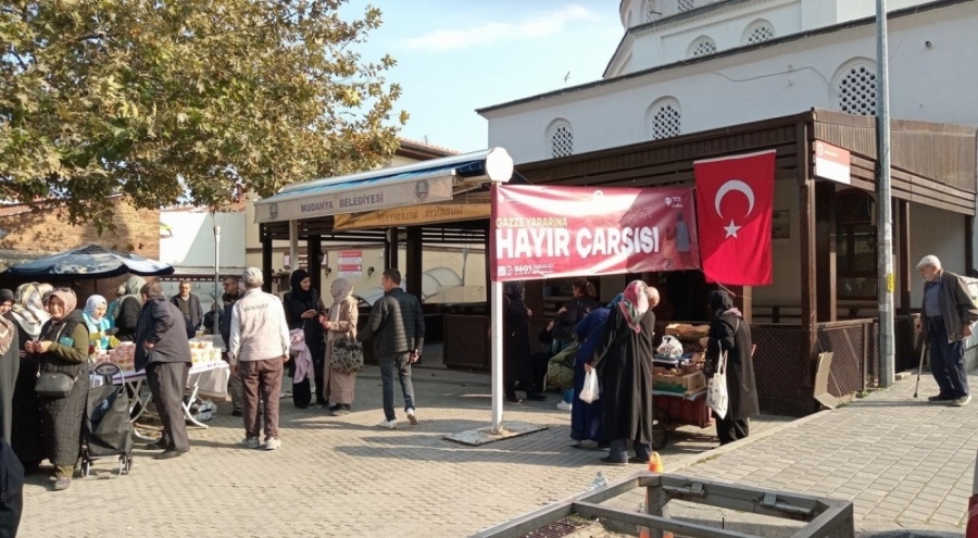 TDV Mudanya Şubesi Kadın Kolları'ndan Gazze'ye yardım eli