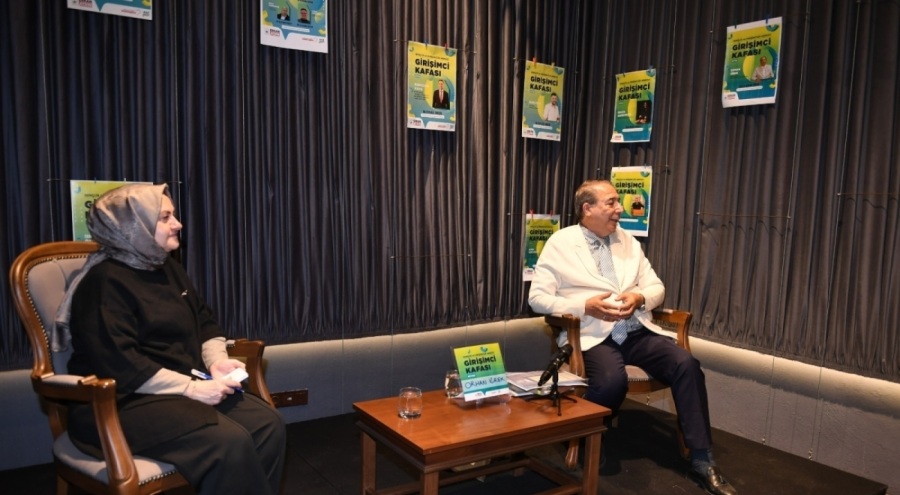 Osmangazi'de Orhan İğrek deneyimlerini anlattı