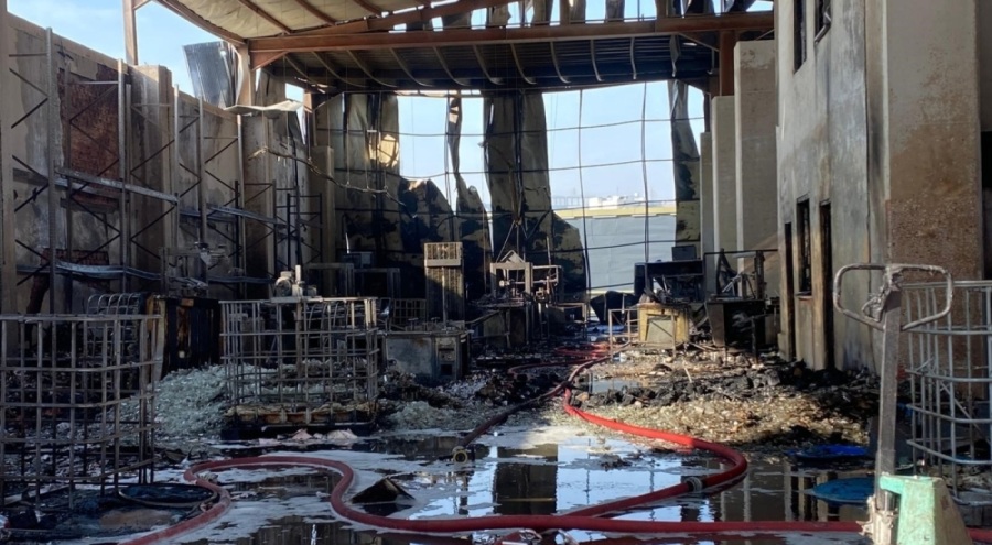 Kocaeli'de 6 kişinin öldüğü yangının başladığı anlara ilişkin görüntüler ortaya çıktı