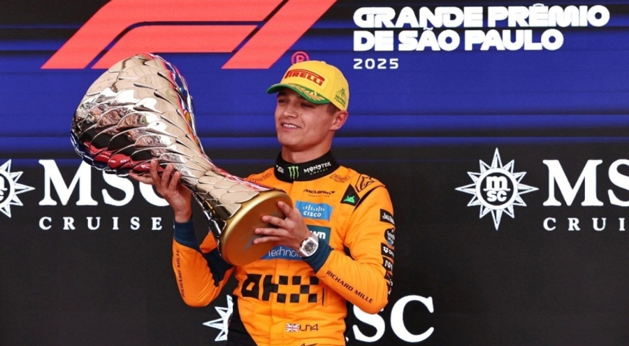 Formula 1 Brezilya Grand Prix'i Lando Norris kazandı