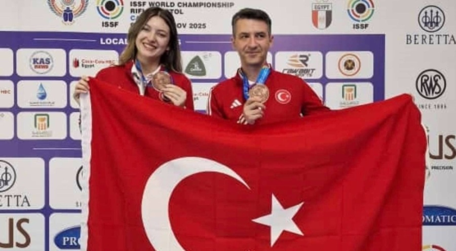 Milli atıcılar dünya 3'üncüsü oldu