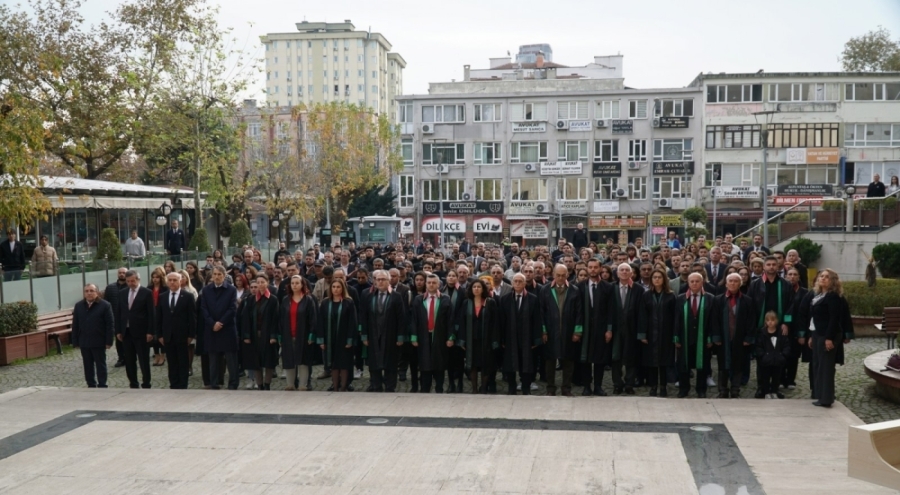 Bursa Barosu Gazi Mustafa Kemal Atatürk'ü ölümünün 87. yılında törenle andı