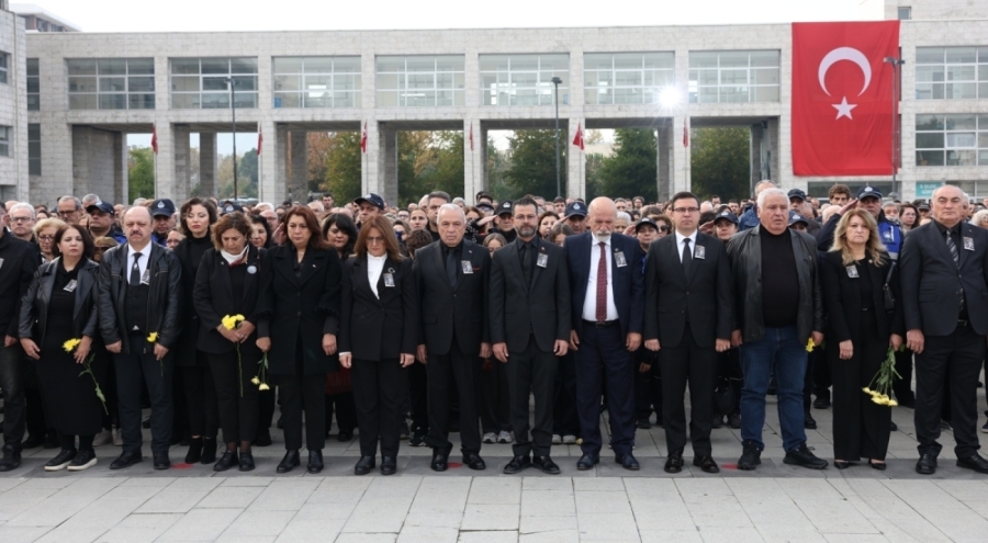 Ulu Önder Mustafa Kemal Atatürk, vefatının 87'nci yıl dönümünde Nilüfer'de anıldı