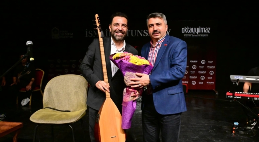 Ünlü Türk halk müziği sanatçısı İsmail Altunsaray, Yıldırımlılarla buluştu