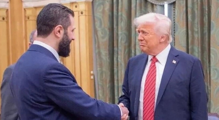 Trump ile Ahmed Şara bir araya geldi! Yaptırımlar kaldırıldı