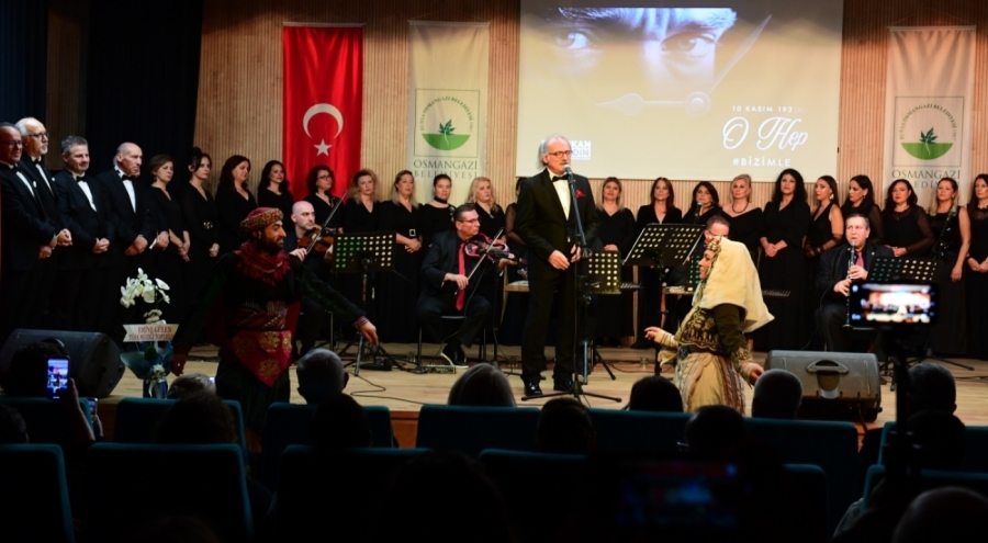 Atatürk'ün sevdiği ezgiler Osmangazi'de yankılandı