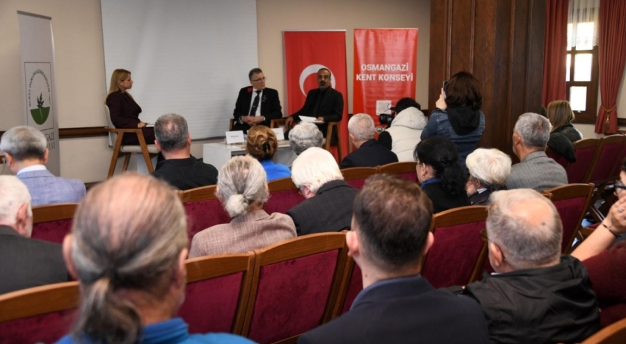 Osmangazi'de "Atatürk'ün Yaşamı, Düşünceleri ve Cumhuriyet Mirası" paneli gerçekleştirildi