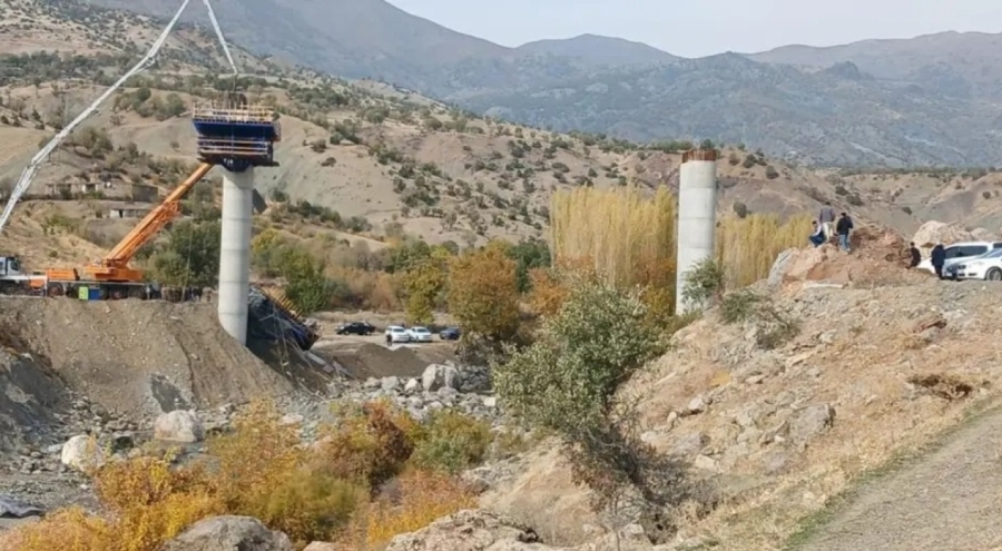 Kulp'taki viyadük inşaatında facia: 3 şüpheli gözaltında