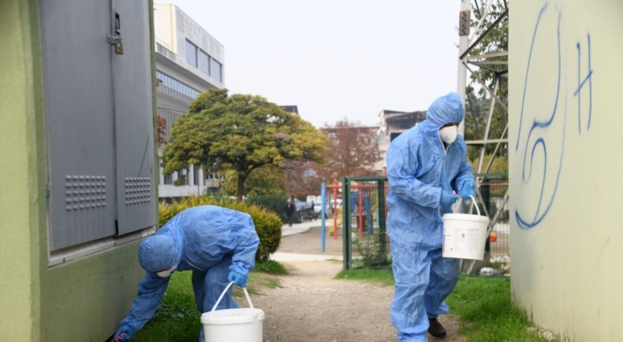 Osmangazi'de kemirgenlere yönelik ilaçlama yapıldı