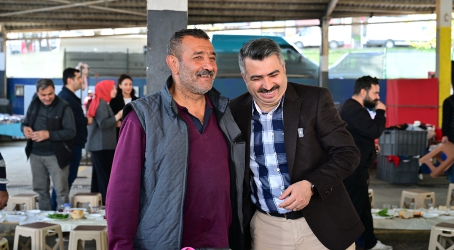 Yıldırım Belediye Başkanı Yılmaz pazar esnafı ile buluştu
