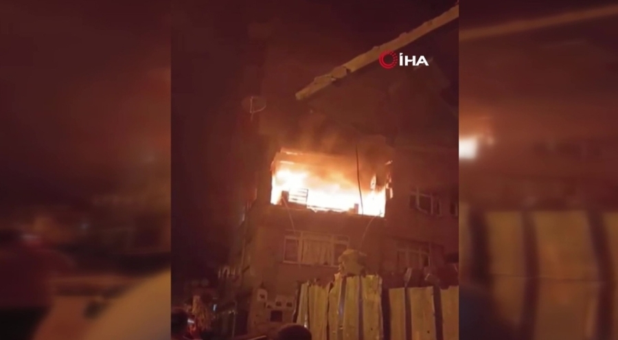 İstanbul Kağıthane'de bir binada patlama meydana geldi