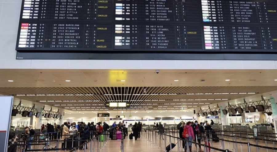 Brüksel havalimanında alarm! Uçuşlar durduruldu