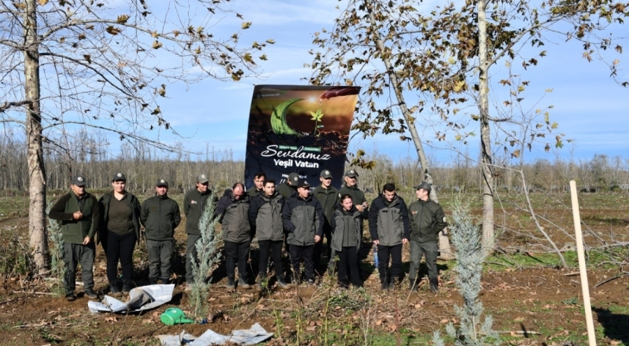 Bursa'da Şehit Savcı Mehmet Selim Kiraz anısına hatıra ormanı kuruldu
