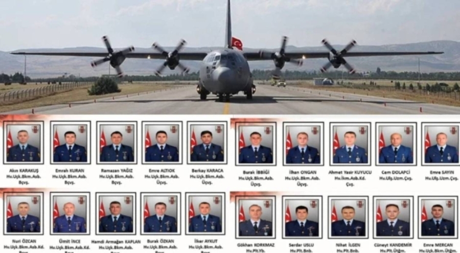 Şehit olan 20 askerin naaşı Türkiye'ye getiriliyor