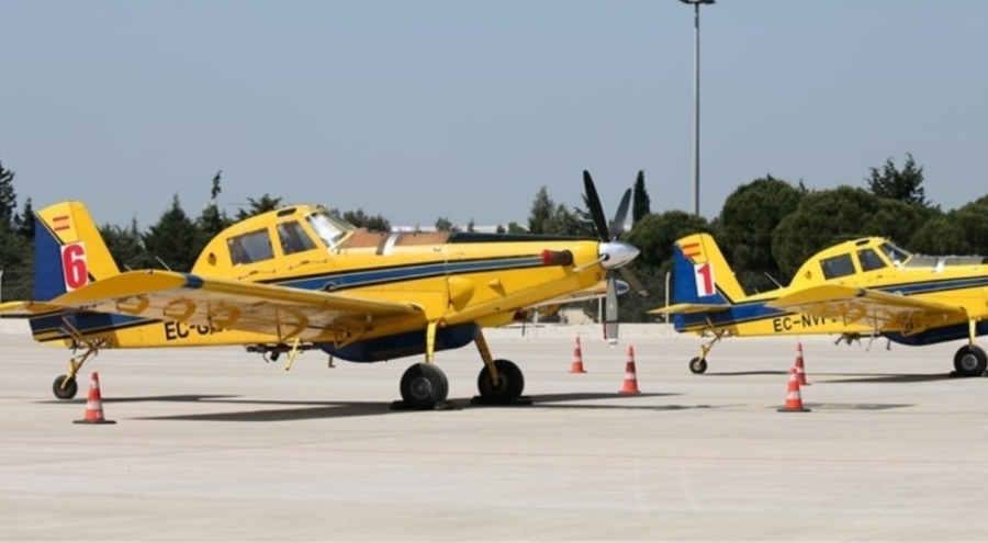 Orman Genel Müdürlüğü'ne ait yangın söndürme uçağı düştü! Pilot şehit oldu