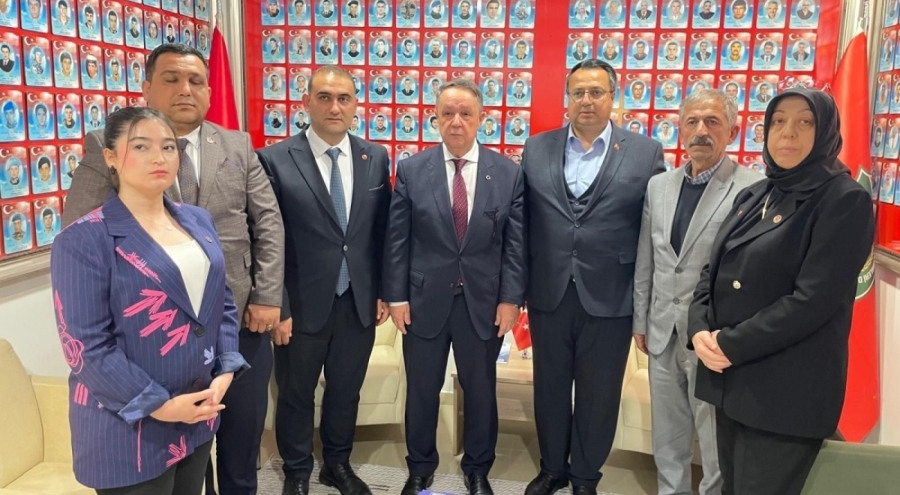 Büyük Birlik Partisi'nden, şehit ve gazi aileleri derneklerine anlamlı ziyaret