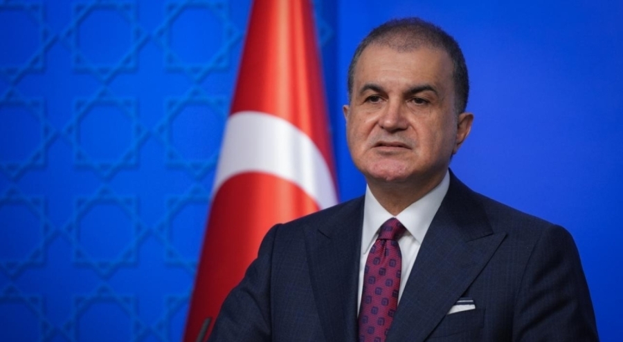 Ömer Çelik'ten Yunanistan Hava Kuvvetlerinin paylaşımına tepki