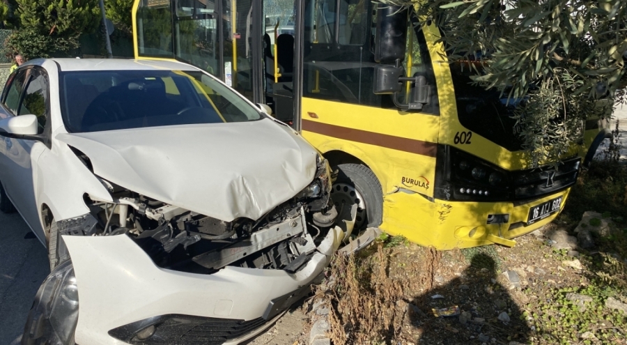 Bursa'da izne gelen uzman çavuş kazada yaralandı