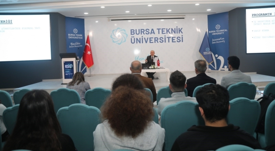 BTÜ Konuşmaları'nın konuğu Dr. Ahmet Özkul: "Hayatın içinde olun iz bırakın"