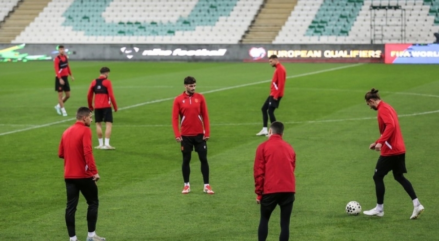 A Milli Futbol Takımı'nın rakibi Bulgaristan, Türkiye maçının hazırlıklarını tamamladı