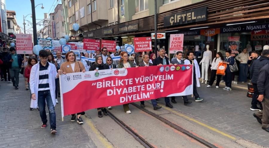 Bursa'da diyabete karşı seferberlik