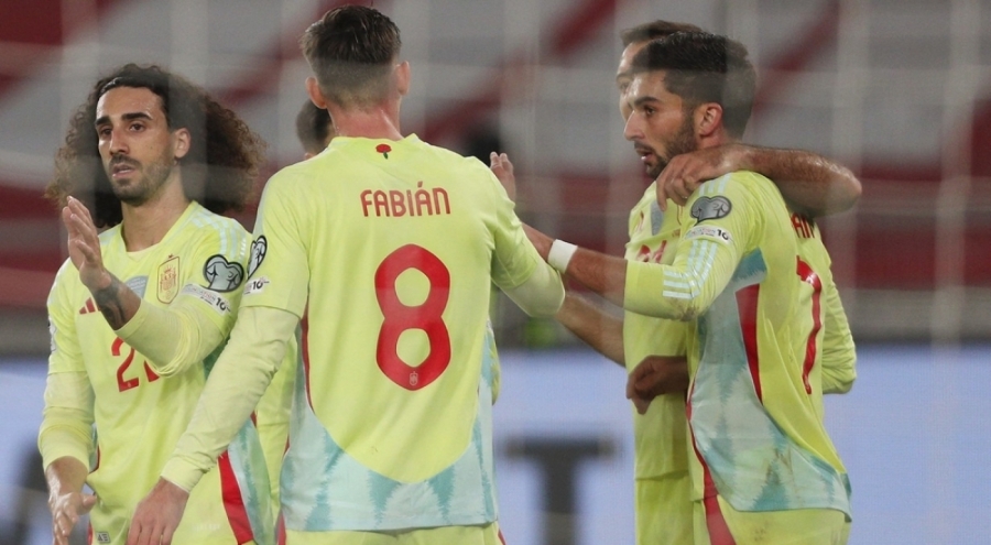 İspanya, Gürcistan'ı 4-0 yendi