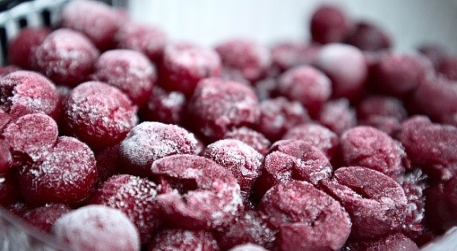 Dondurulmuş kirazda da dünya lideriyiz