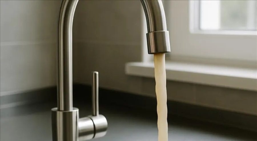 İstanbul'da musluklardan bulanık renkte su aktı: İSKİ'den açıklama geldi