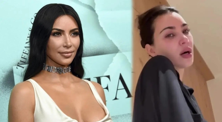 Kim Kardashian gözyaşlarını tutamadı
