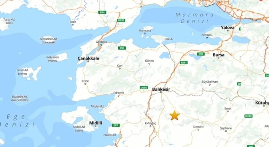 Sındırgı'da üst üste depremler