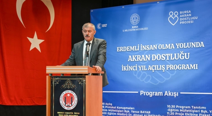 Mill&icirc; Eğitim Bakanlığı Teftiş Kurulu Başkanı Fethi Fahri Kaya'dan Bursa ziyareti