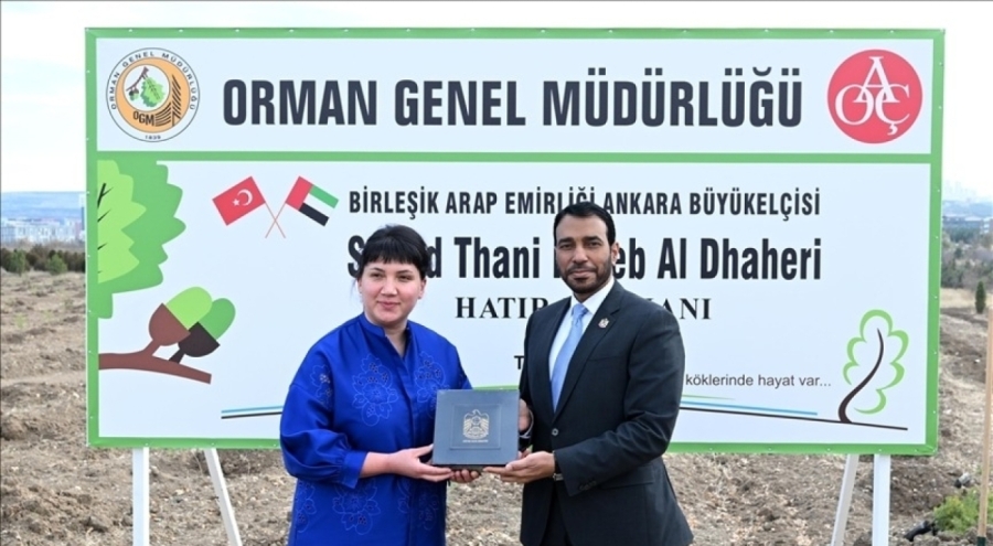 Birleşik Arap Emirlikleri'nin Ankara Büyükelçisi anısına Ankara'da hatıra ormanı kuruldu