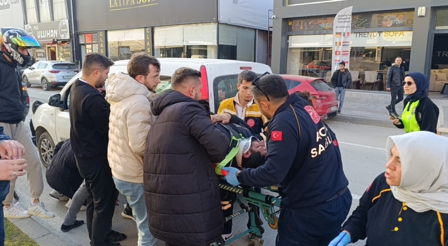 Bursa'da iki araç çarpıştı: 1 yaralı