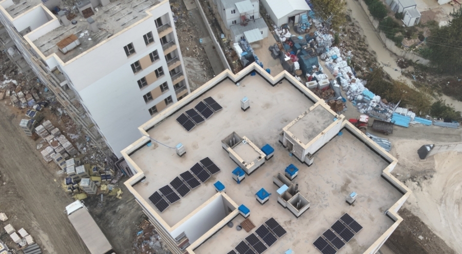 Tek Enerji, Hatay'da konutlara GES kurulumuna başladı